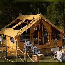 Grote Opblaasbare Glamping Tent voor 2-4 Personen