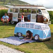 Volkswagen Pop-up Tent voor Kinderen - VW T1 Combi