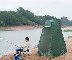 Opvouwbare Pop-Up Toilet Tent voor Camping